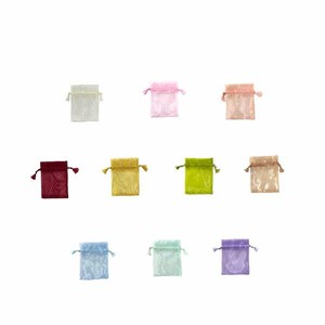 Pouch Size S Organdy Set of 5
