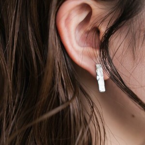 Pierced Earringss Stainless Steel Made in Japan