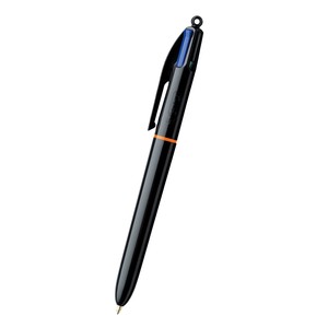 【BIC】4色ボールペン PRO 1.0mm ブラック軸