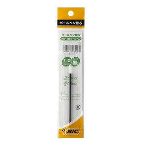 【BIC】4色ボールペン 1.0mm 替え芯　緑