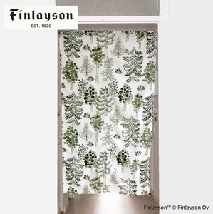 Finlayson フィンレイソン 北欧 新生活インテリア 日本製 SADUSSA スクリーン 暖簾 のれん ボタニカル