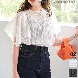 Button Shirt/Blouse Plaid 【2023NEWPRODUCT♪】