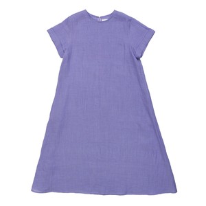 Casual Dress Flare Lavender One-piece Dress