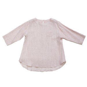 Button Shirt/Blouse Pink Simple