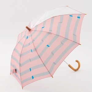 キッズ雨傘 50cm トリック PINK 【392／サンキューニ】 Q198
