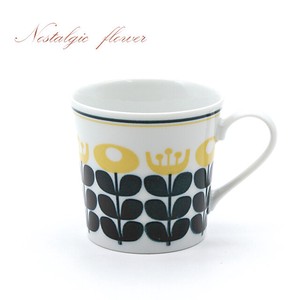 Mino ware Mug Flower Made in Japan