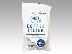 コーヒーフィルター F103白 100枚 イデシギョー