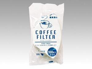 コーヒーフィルター F102白 100枚 イデシギョー