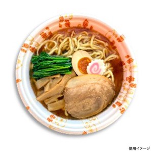 麺・丼容器 エフピコ DLV麺20(78)本体 花くも赤