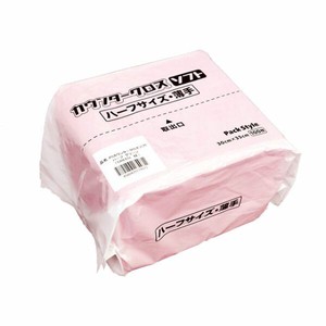 ふきん・クロス PS カウンタークロス ソフト ハーフサイズ 薄手ピンク パックスタイル