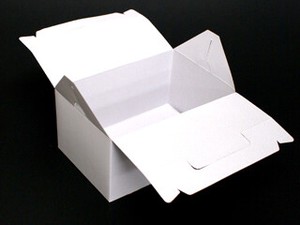 ケーキ箱 DE-17 ショートホワイト #6 ヤマニパッケージ