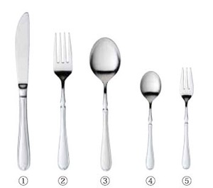 Cutlery Cutlery 10-types