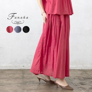 【Fanaka2023SS SALE】シルケットボイルギャザースカート