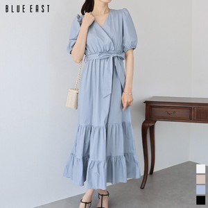 Casual Dress Long One-piece Dress Tiered