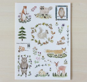 Letter Writing Item Sticker Animals