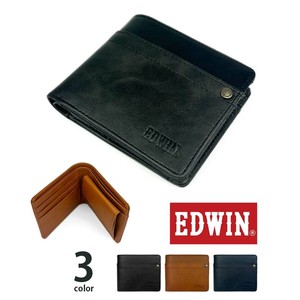 【全3色】 EDWIN エドウイン リベットデザイン スリム 二つ折り 財布 ウォレット (0510635)