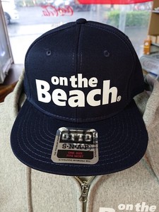 オンザビーチ 【フラットバイザーキャップ 】on the beach キャップ 帽子 OTB-CCF1