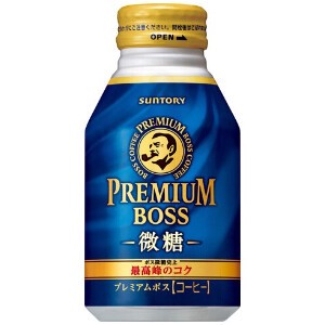 サントリー プレミアムボス 微糖 ボトル缶 260g x24 【コーヒー】