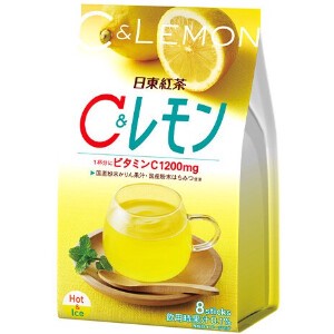 日東紅茶 C＆レモン 9.8gX8 x6【紅茶】