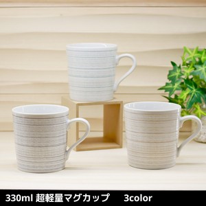 Mino ware Mug single item M 3-colors Made in Japan