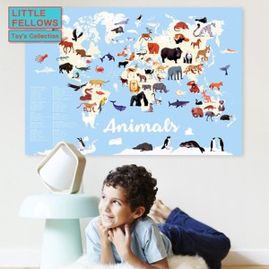 ■2023SS　新作■　ステッカーポスター　ANIMALS
