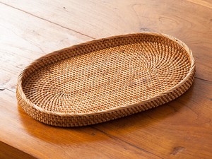 Tray Cafe Wooden Natural M