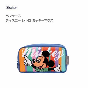 ペンケース  ディズニー レトロ ミッキーマウス スケーター ZPC1