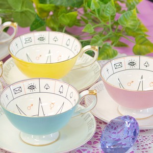 【イギリス王室】エインズレイ　ネルロス紅茶占い　ティーカップ＆ソーサー【全6色】【ボーンチャイナ】