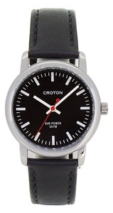 CROTON（クロトン）　見やすい　ソーラー　腕時計　RT-176M-01