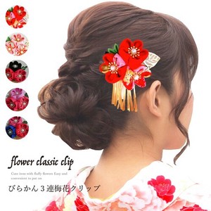 Clip Flower Japanese Style Kimono NEW