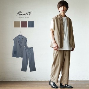 Vest/Gilet Setup Wide Pants M 2-pcs