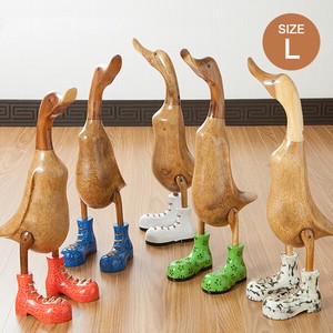 Animal Ornament Animals Wooden Animal 5-colors Size L