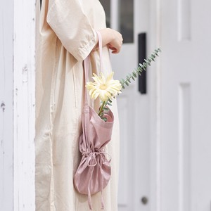 コットンツイルのフラワーバッグ（2色）／花束 切り花 買い物 プレゼント 贈り物