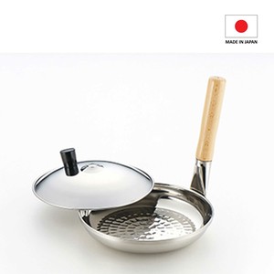 親子鍋 IH対応 日本製 17cm  霜龍器物 木柄
