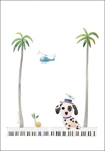 Postcard Animals Dog M 2023 New