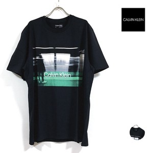 Calvin Klein カルバンクライン SS BLUR SUBWAY CREWNECK TEE 半袖 Tシャツ 40LM832 メンズ