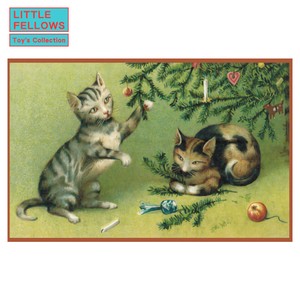 ■パディマ限定　特別SALE■■X'mas■　ネコたちのクリスマス　ネコとクリスマスツリー