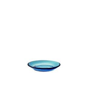 《日本製》薬味皿　藍【ガラス皿】【小皿】【ねぎ】【わさび】【おつまみ】