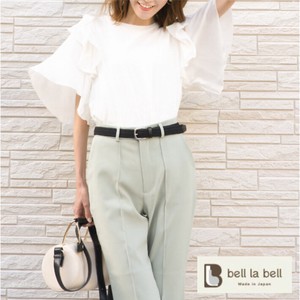 Belt Cattle Leather Ladies' M Made in Japan