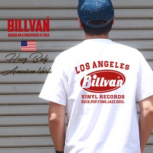 BILLVAN ビルバン VINYL盤 アメカジスタンダード半袖Tシャツ