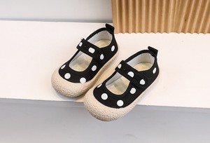 韓国風 水玉柄 靴 ベビーシューズ トレーニング 便利 ベビー 新生児 キッズ 子供 トドラー