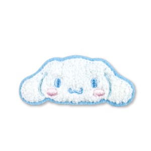 Pouch Sticker Fluffy Sanrio Cinnamoroll Embroidered