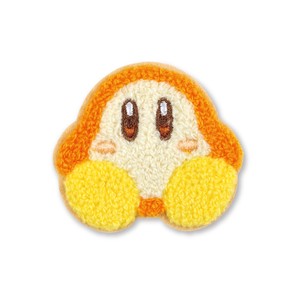 Pouch Sticker Fluffy Kirby Embroidered