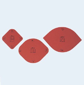 Clover　クロバー　 袖丸み形（3枚セット） 31-011