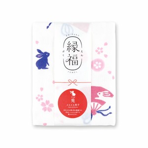 Hand Towel Gauze Towel Senshu Towel Rabbit Presents Face Made in Japan