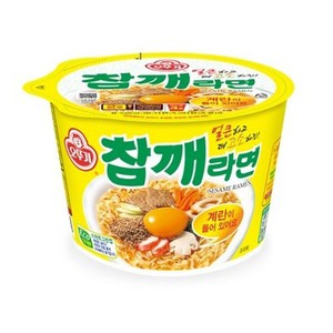 オットギ (大盛カップ) チャムケラーメン 110g 韓国人気ラーメン ごまラーメン