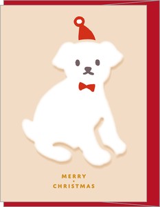 Greeting Card Christmas card Dog