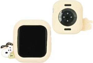 ピーナッツ Apple Watch 41/40mm 対応 シリコンケースひょっこり SNG-741A