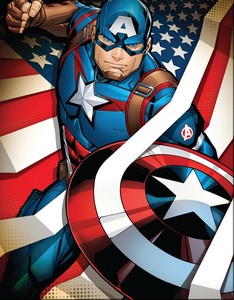 【アメリカン キャラクター】ティン サイン Captain America DE-MS2734