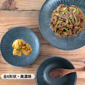 [宙　十草] 中皿 大皿 丼ぶり 陶器 日本製 美濃焼 超軽量